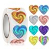 Valentines Heart Stickers for Over 13 Years Old Kids Reward, Student Planner and School Teacher Supplies G1318