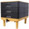 VankRing 65L Worm Compost Bin 3-Tray Vermicomposting System for Food Waste