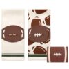 Vansolinne Football Kitchen Towels Quick Dry Home Decor Tea Dish Towel Gift