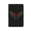 Vanuatuan Wing Flag Passport Holder Cover PU Leather Passport Wallet with Card Slots Travel Essential for Travel Women Men Family Travels Must Haves Essentials