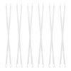 VANZACK 12pcs Hanging File Bars Metal Rods - Desktop File Frame Folder Hanging Rails - Office Document Organizer for Home Office Use