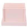 VANZACK Polymer Clay Texture Roller and Ruler Roller Tool Set for Crafting at Home and Workshops, Plastic Multi-Material Compatibility with Precise Measurements and Portable Design