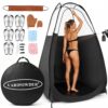 VARIPOWDER Plus Size Spray Tan Tent, Pop Up Tanning Tent Booth