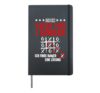 Vater Von 3 Kinder Son Daughter Papa Father's Day Männertag Grandpa Hardcover Journal, Black