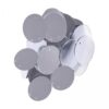 Vaveren 3X 85x 20mm Flat Round Loose Sequins, Accessories Decor,Hairpins Decorative Patches,for Clothes,Wedding Art Crafts Women