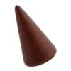 Vaveren 6xWooden Cone Shape Bracelet Jewelry Display Stand Holder Display M-5cm