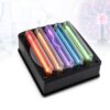 VAXYOR 5 Plasma Tube Shaped Light, Neon/Krypton/Helium/Xenon/Argon Lightning Lamp, Gas Discharge Glow Demonstration Kit for Physics Science Teaching, Classroom Experiments and Desktop Display
