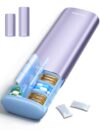 Vaydeer Large Metal AM PM Pill Organizer 7 Day, Moisture-Proof Desiccant