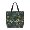 VBBHYGFG Grocery Bags for Man Emerald Tropical Foliage