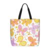VBBHYGFG Shopping Handbag for Men Pastel Floral Butterfly