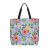 VBBHYGFG Tote Bag for Womens Rose Yellow Garden Floral