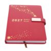 Veemoon Daily Planner Notebook with Weekly and Monthly Calendar, Thick Paper and Ample Writing Space, Pu Cover Appointment Book for Study Planning and Office Use