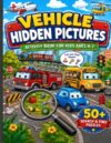 Vehicle Hidden Pictures Activity Book for Kids Ages 4-7: 50+ Fun Search and Find Puzzles with Cars, Trucks, Trains, Construction Vehicles, Airplanes, and More