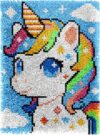 veirousa Unicorn Latch Hook Rug Kits for Adults Beginners, Large Size