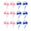 VELATEMOR 12 Pack Wired Headphones for Classroom, 3.5mm Stereo Headset with Adjustable Headband for Kids Adults, Over Ear Student Headphones for School Library Travel
