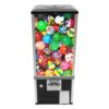 Vending Machine, 360° Rotatable Capsule Vending Machine Gumball Machine Candy Capsule Toy Vending Machines Coin Piggy Banks w/700-800 Coins Cash Box Capacity 25 Cents Coin Denomination for Retail Stores