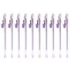 VERDANVERSE 10 Pcs Lavender Pendant Gel Pen Smooth Writing Pen for Students