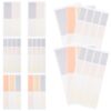 VERDANVERSE 130pcs Waterproof Name Writable Sticker Labels 130 Colorful Small Paper Stickers Easy to Use Peel and Stick for Office School Organization