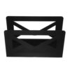 VERDANVERSE Black Iron with Compartments Sturdy Letter Sorter and Mail Desktop Mail Organizer for Efficient Storage and Quick Categorization, Space-Saving Design for Home Office Desk Use