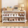 Vertical Shoe Rack for Entryway 3 Tier Free Standing Shoe Shelf