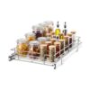 VEVOR Pull Out Cabinet Organizer 12.2" W x 20.98" D Steel Slide Out Drawers