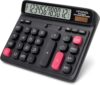 VEWINGL Office Desktop Calculator, 12-Digit Large HD LCD and Big Buttons