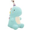VHYHCY Stuffed Animal Plush Toys, Cute Dinosaur Toy, Soft Dino Plushies for Kids Plush Doll Gifts for Boys Girls (Blue, 9 Inch)
