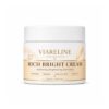 Viareline Rich Bright Cream, Hydrating Face Moisturizer for Soft, Radiant-Looking Skin, Brightening Daily Care, Deep Moisture, Lightweight Formula, 50 ml
