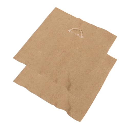 VICASKY 2pcs Jute Seeding Tray Pad for Gardening, Plant Growing Pad with Water Retention and Improved Germination Rates, Versatile Microgreens Seed Paper for Indoor and Outdoor Plant