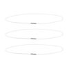 VICASKY 3pcs Trash Can Elastic Bands 27.6” Reusable Rubber Strap for Garbage Bag Secure Hold Flexible Fit Nonskid Fixing Clip Holder for Kitchen Office Bathroom