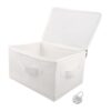 VICASKY Lockable Storage Bag with Combination Lock, Medium White