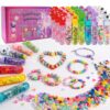 VICTLOV Bracelet Making Kit for Kids, 1000+ Colorful Beads, 50+ Styles, 24 Pack Bracelet Wands, Ages 4+