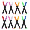 VILLCASE 16pcs Fine Tip Liquid Chalk Markers for Glass Surfaces and LED Light Drawing Boards, Vibrant Fluorescent Colors with Consistent Ink Flow, for Party Decoration and Random Color
