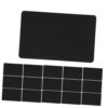 VILLCASE 300pcs Black Greeting Cards 4.3x2.8 Inches Blank Note Cards Made of Sturdy Paper with Unruled Surface for Creative Needs and Study Notes