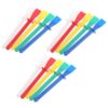 VILLCASE 30pcs Plastic Glue Smear Sticks for DIY Craft Projects 11.5cm Abs