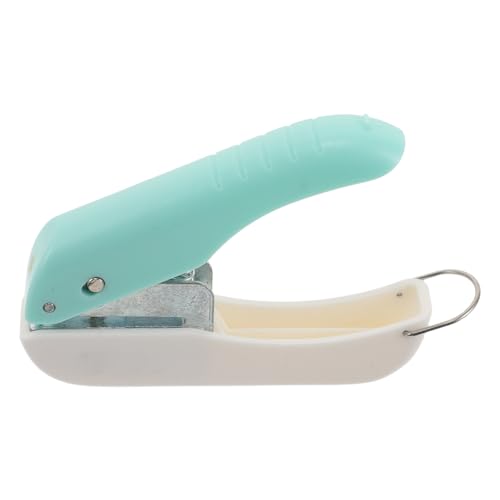 VILLCASE Handheld Star Paper Hole Punch Tool, Mini Metal Single Hole Puncher with Smooth Edged Processing and Portable Design for Office and Planners, for Crafting and Scrapbooking