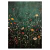 Vintage 1000pc Flower Puzzle for Adults, Wildflower Daisy Oil Painting Art
