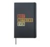Vintage Best Boyfriend Ever for Anniversary Valentine Day Hardcover Journal, Black
