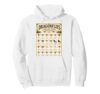 Vintage Dragonfly Species Collection Scientific Nature Art Pullover Hoodie