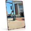 Vintage Metal Signs Urban Street View Wall Decor 8x12 In