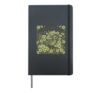 Vintage Overstimulated Duck Daisy OVERSTIMULATED Hardcover Journal, Black
