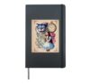 Vintage Poster Style Alice in Wonderland We're all Mad Here Hardcover Journal, Black