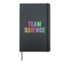 Vintage TEAM SCIENCE STEM Crew STEAM Squad Technology Rocks Hardcover Journal, Black