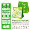 Visual Schedule for Kids Double Side Chore Reward Chart with 122 Cards