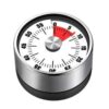 Visual Timer for Cooking Classroom, No Batteries Required，Magnetic (White)