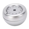 Visual Timer with Magnetic Back for Kitchen Cooking, Loud Alarm (Metallic