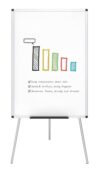 VIZ-PRO Whiteboard Easel, 36 x 24 Inches, Portable Tripod Dry Erase Board