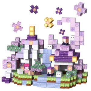 VNLINA Magnetic Building Blocks 120PCS for Kids Boys Girls Ages 4-8