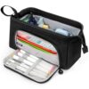 Vocuer Large Capacity Pencil Case Big Pencil Pouch Special Aesthetic School Pen Bag For Girls Teen nurse Adults Kids Soft Organizer With Zipper Cute Travel Pencil Pouches Estuche Para Lapices Black