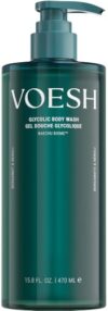 VOESH Glycolic Acid Body Wash, Exfoliating Body Cleanser, Bergamot & Neroli